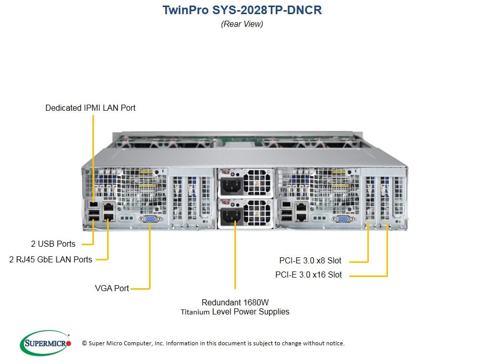 Сервер Supermicro SYS-2028TP-DNCR 2U — фото 5