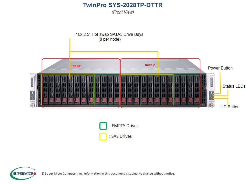 Сервер Supermicro SYS-2028TP-DTTR 2U — фото 4