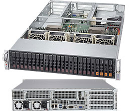 Сервер Supermicro SYS-2028U-E1CNRT_ 2U — фото 1