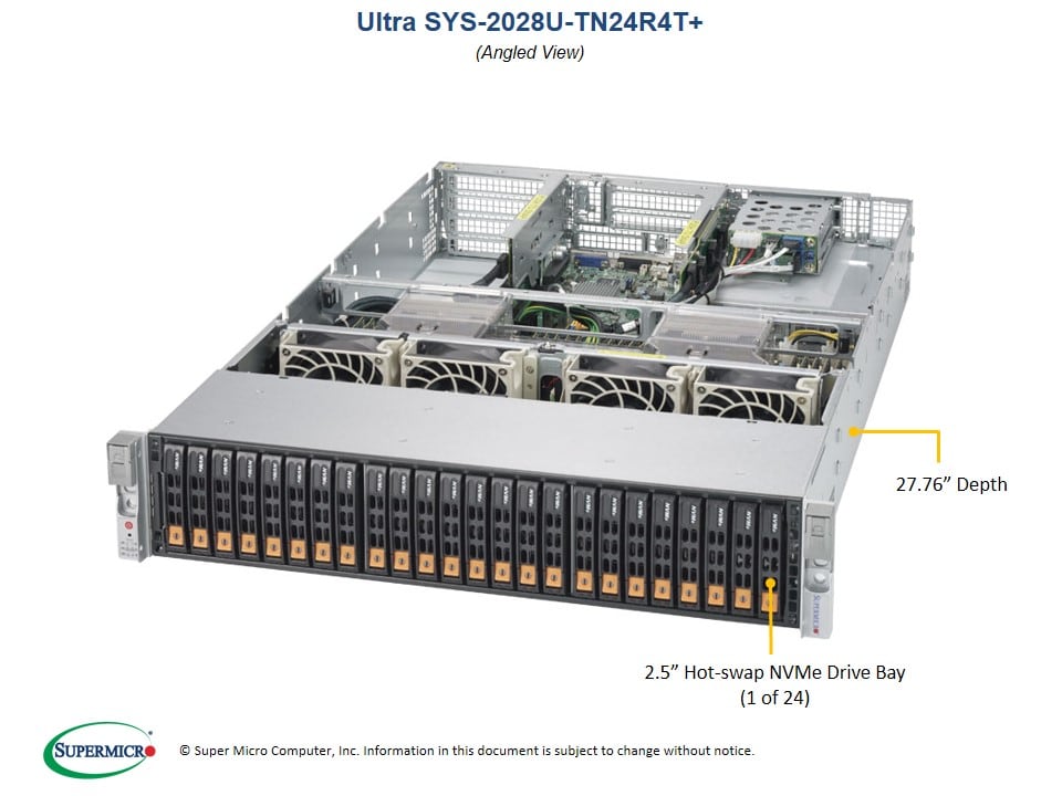 Сервер Supermicro SYS-2028U-TN24R4T_ 2U — фото 2