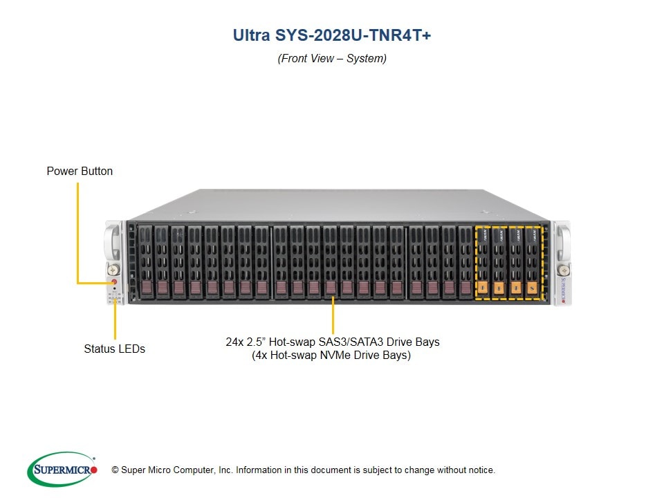 Сервер Supermicro SYS-2028U-TNR4T_ 2U — фото 4