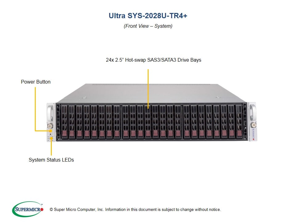 Сервер Supermicro SYS-2028U-TR4_ 2U — фото 4