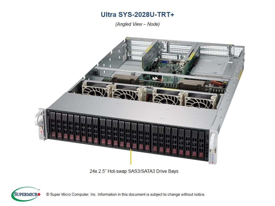 Сервер Supermicro SYS-2028U-TRT_ 2U — фото 2