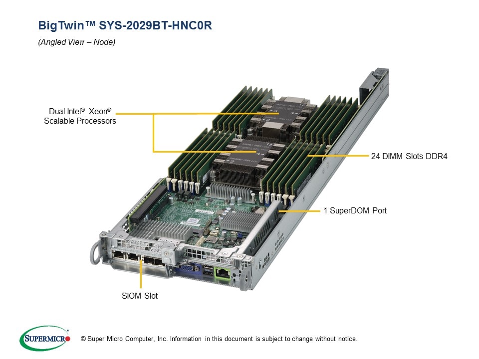 Сервер Supermicro SYS-2029BT-HNC0R 2U — фото 3