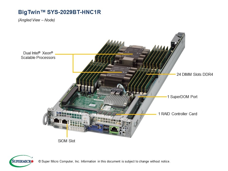 Сервер Supermicro SYS-2029BT-HNC1R 2U — фото 3