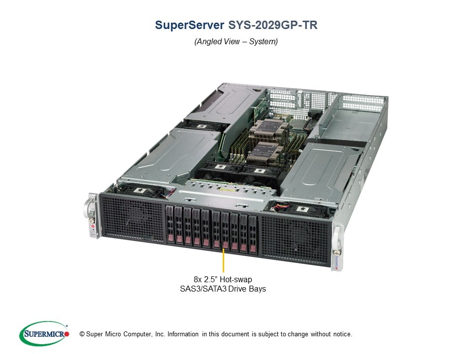 Сервер Supermicro SYS-2029GP-TR 2U — фото 2