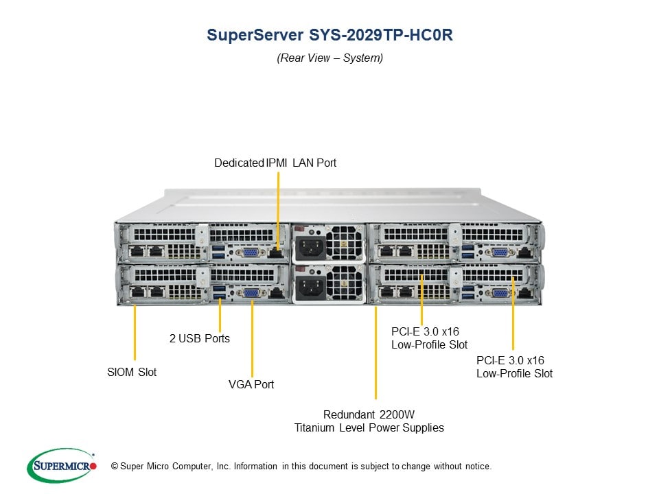 Сервер Supermicro SYS-2029TP-HC0R 2U — фото 5