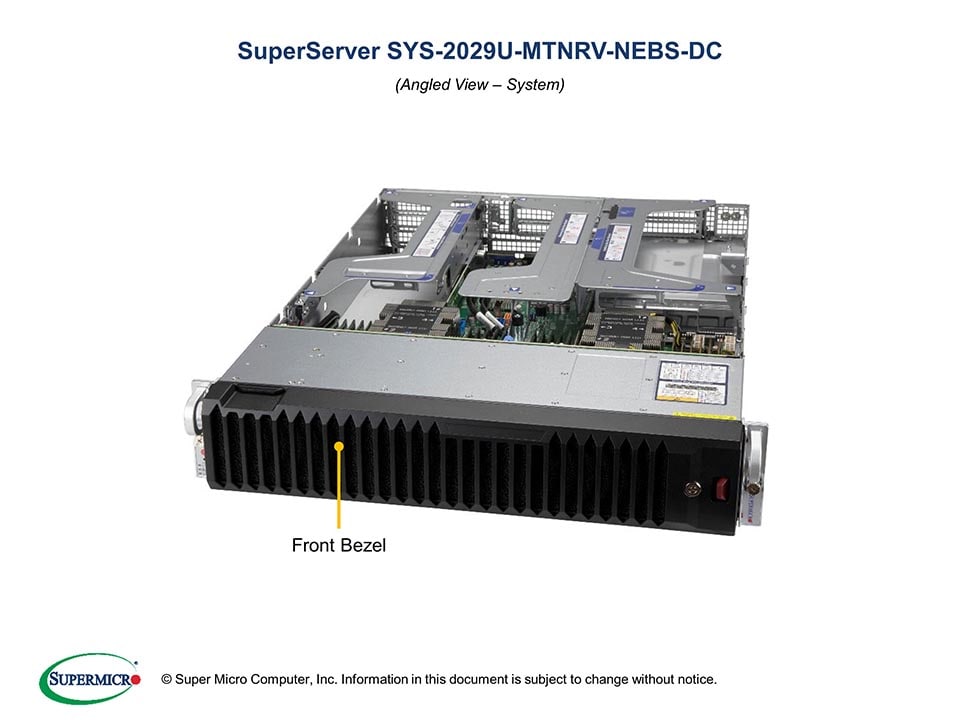 Сервер Supermicro SYS-2029U-MTNRV-NEBS-DC 2U — фото 3