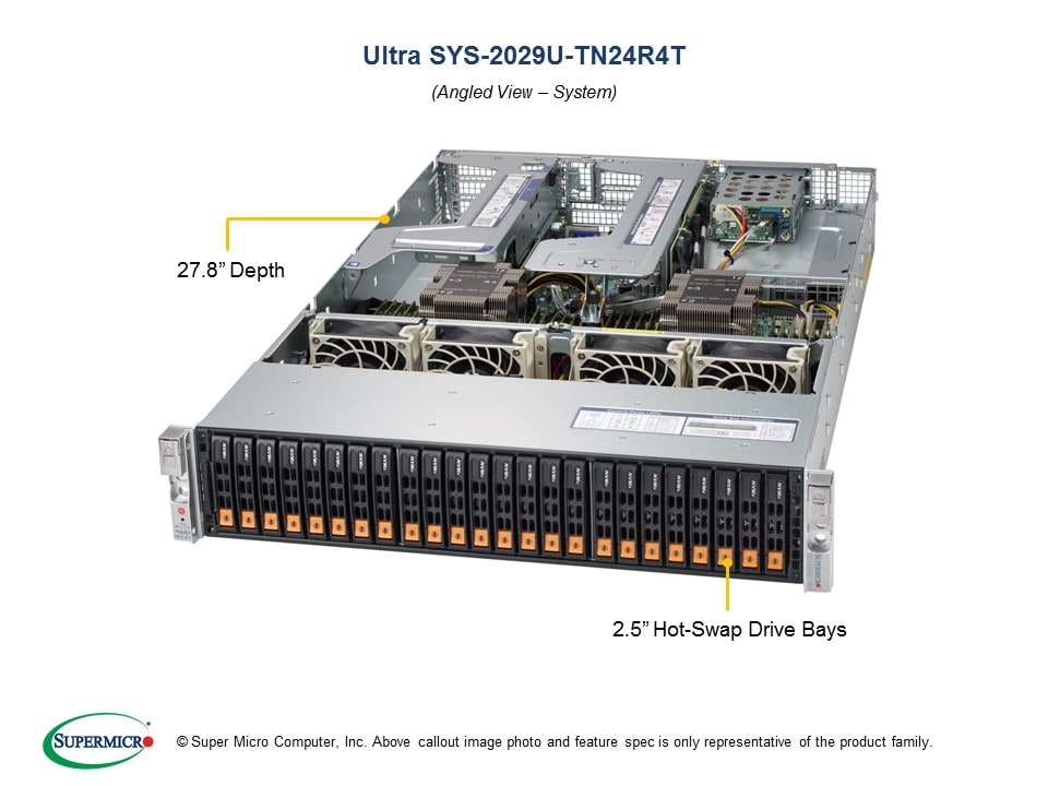 Сервер Supermicro SYS-2029U-TN24R4T 2U — фото 2