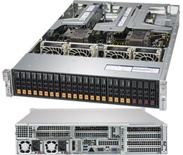 Сервер Supermicro SYS-2029UZ-TN20R25M 2U — фото 1