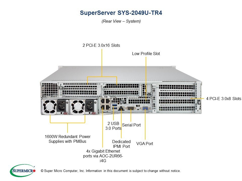 Сервер Supermicro SYS-2049U-TR4 2U — фото 5