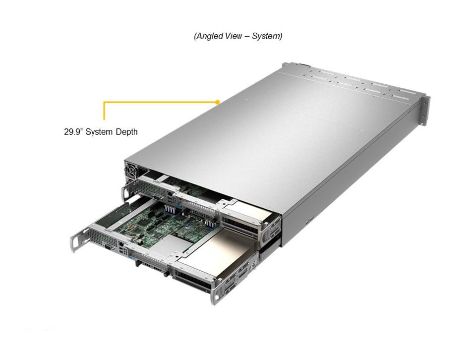 GPU-сервер GPU-сервер Supermicro SYS-210GP-DNR 2U — фото 2
