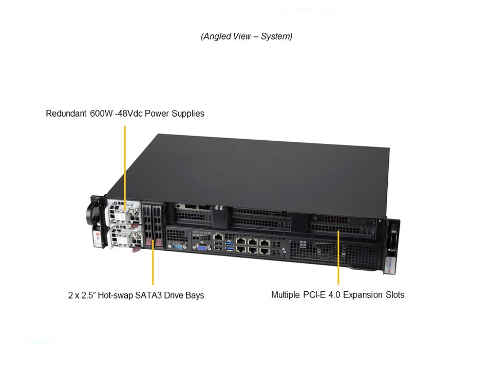 Промышленный edge-сервер Supermicro SYS-210P-FRDN6T 2U — фото 2