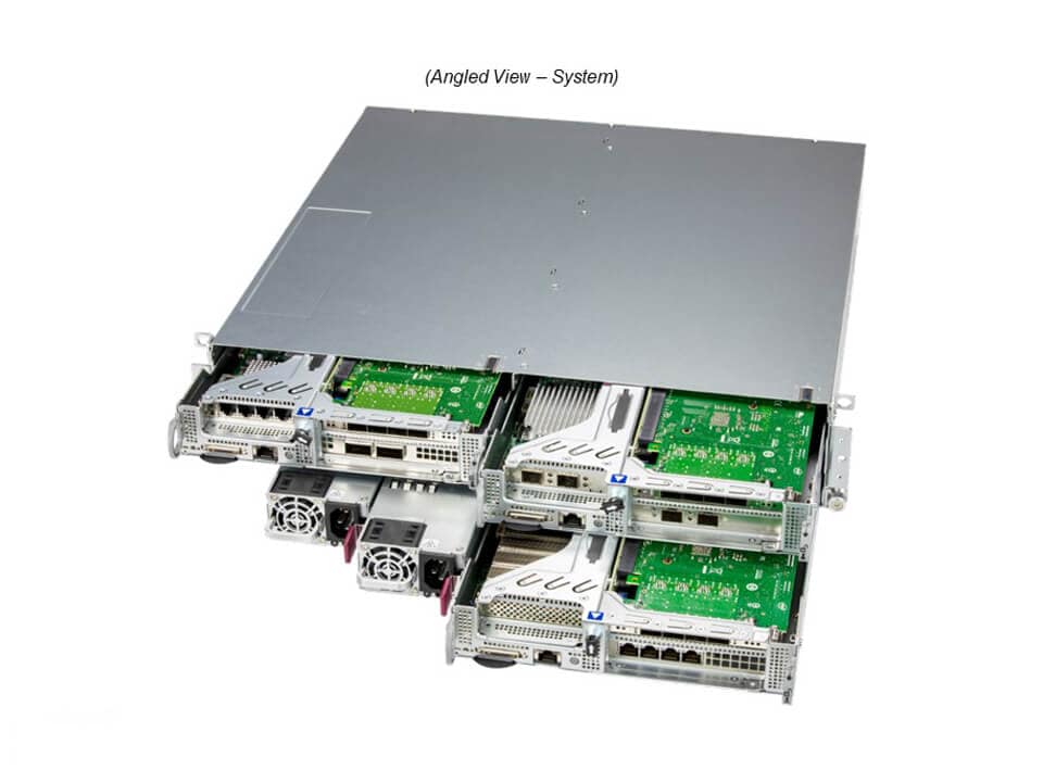 Блок питания SuperMicro SYS-210SE-31A SuperEdge, 2U3N, AC PSU, X12 UP, X12SPED-F + CSE-SE201 — фото 3