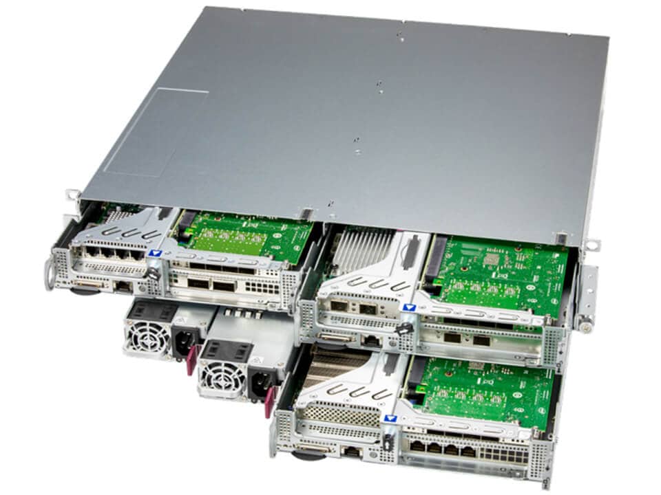 Блок питания SuperMicro SYS-210SE-31D SuperEdge, 2U3N, DC PSU, X12 UP, X12SPED-F + CSE-SE201 — фото 2