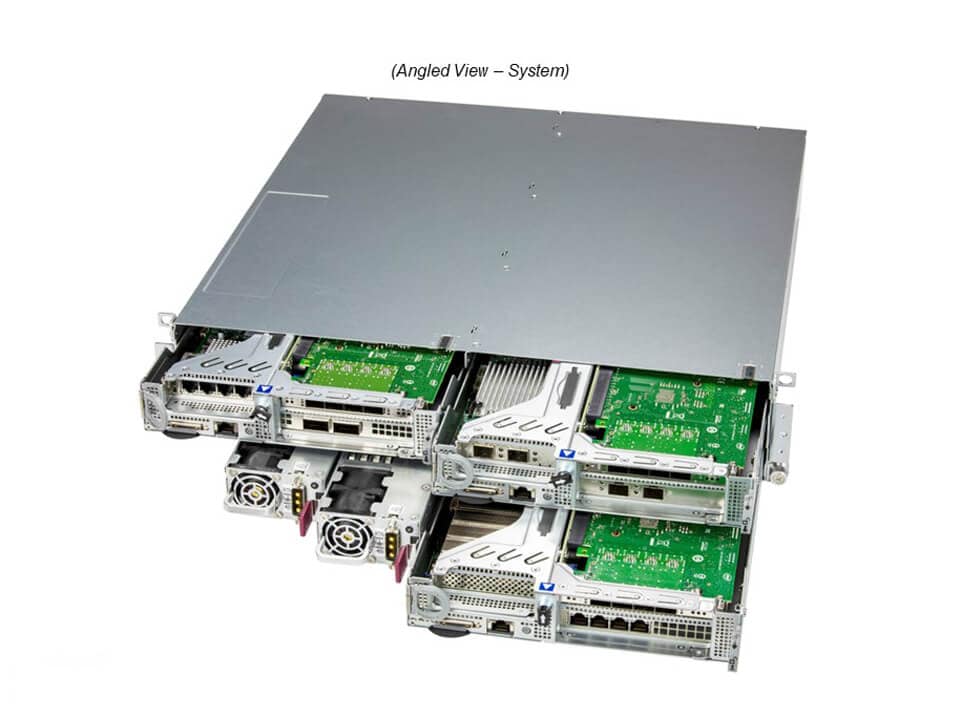 Блок питания SuperMicro SYS-210SE-31D SuperEdge, 2U3N, DC PSU, X12 UP, X12SPED-F + CSE-SE201 — фото 3