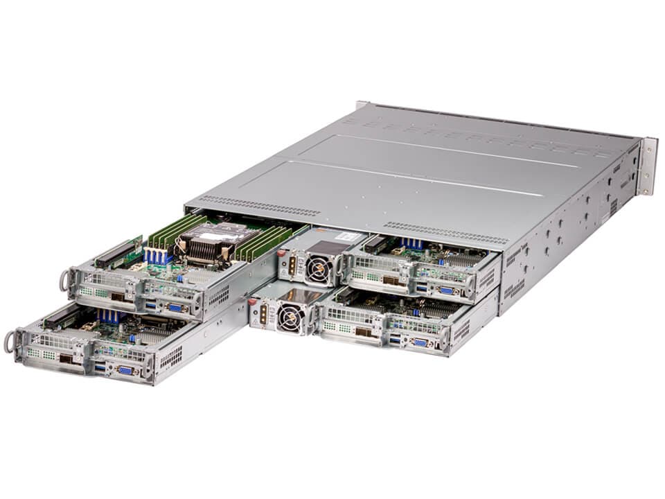Промышленный edge-сервер Supermicro SYS-210TP-HPTRD 2U — фото 1