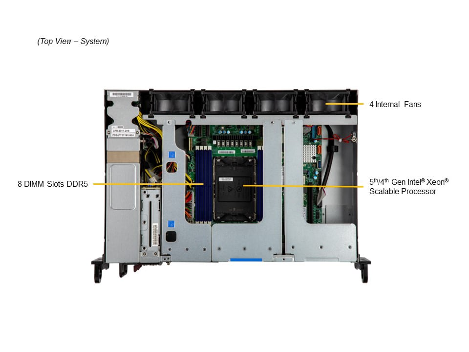 Промышленный edge-сервер Supermicro SYS-211E-FRN2T 2U — фото 3