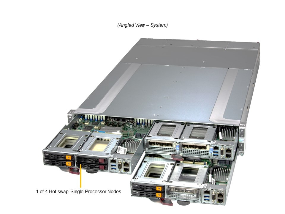 Сервер GrandTwin Supermicro SYS-211GT-HNC8F 2U — фото 2