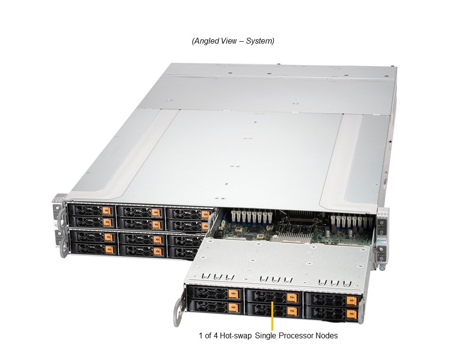 Сервер GrandTwin Supermicro SYS-211GT-HNTR 2U — фото 2