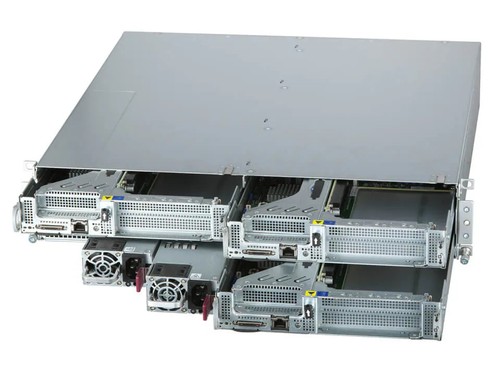 Блок питания SuperMicro SYS-211SE-31A SuperEdge, 2U3N, AC PSU, X13 UP,MBD-X13SEED-F+CSE-SE201 — фото 1