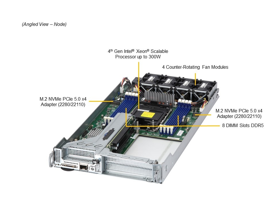 Промышленный edge-сервер Supermicro SYS-211SE-31DS 2U — фото 3