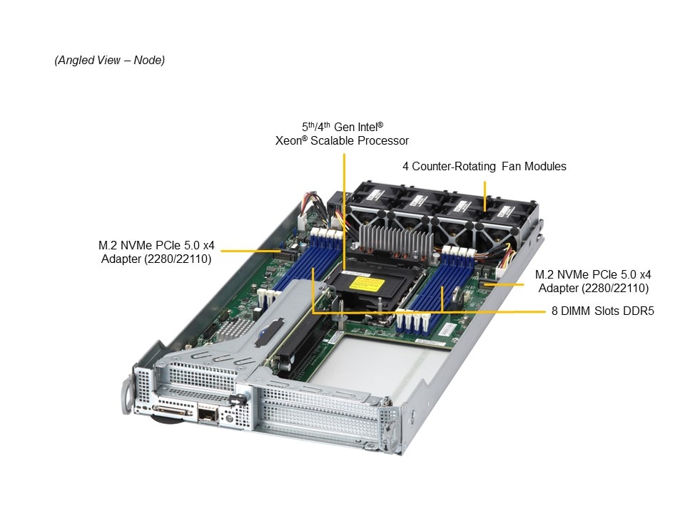Промышленный edge-сервер Supermicro SYS-211SE-31DS 2U — фото 4