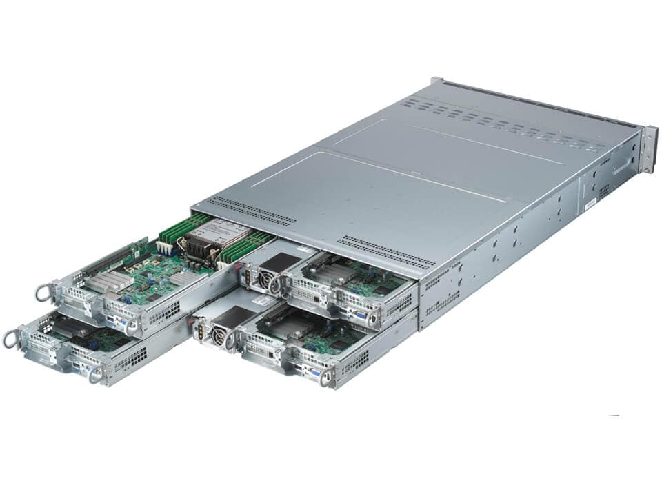 Промышленный edge-сервер Supermicro SYS-211TP-HPTRD 2U — фото 1