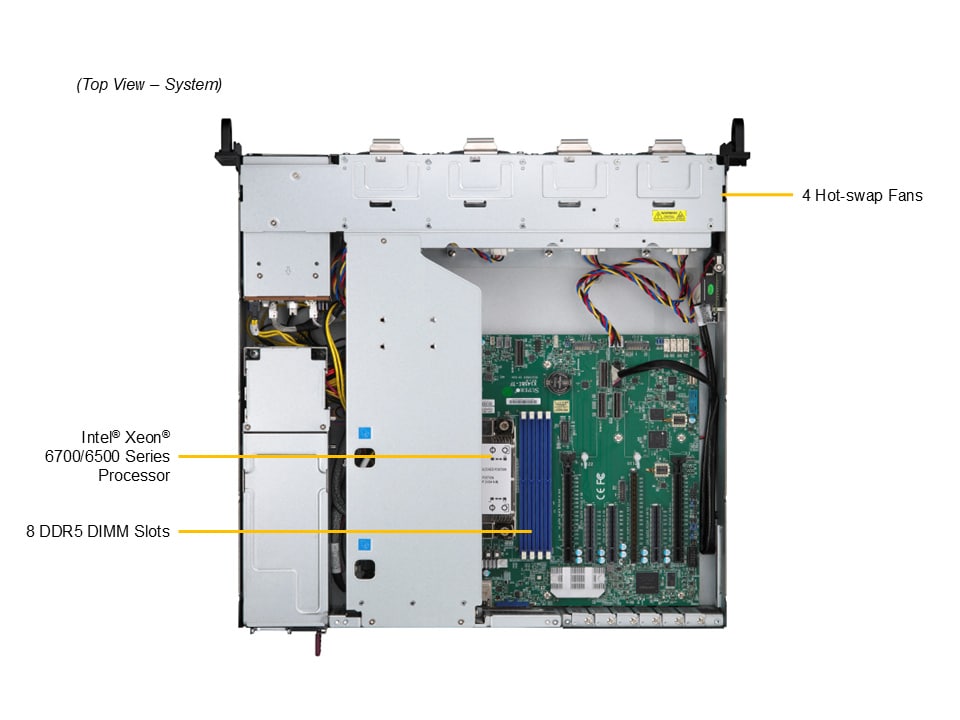 Промышленный edge-сервер Supermicro SYS-212B-LN2T 2U — фото 3