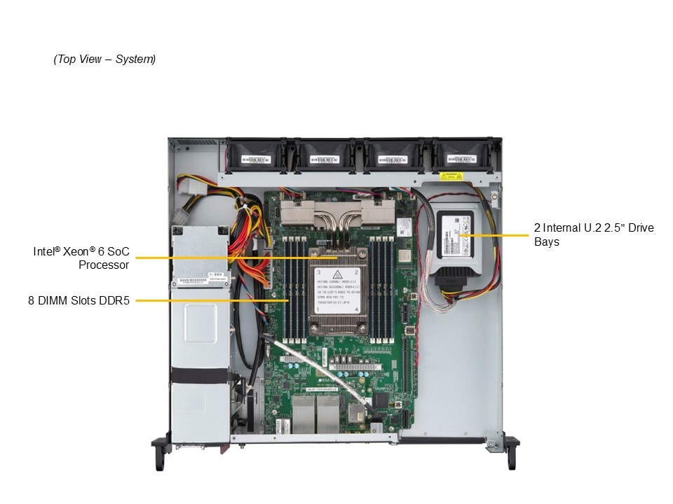 Промышленный edge-сервер Supermicro SYS-212D-72C-FN8P 2U — фото 3