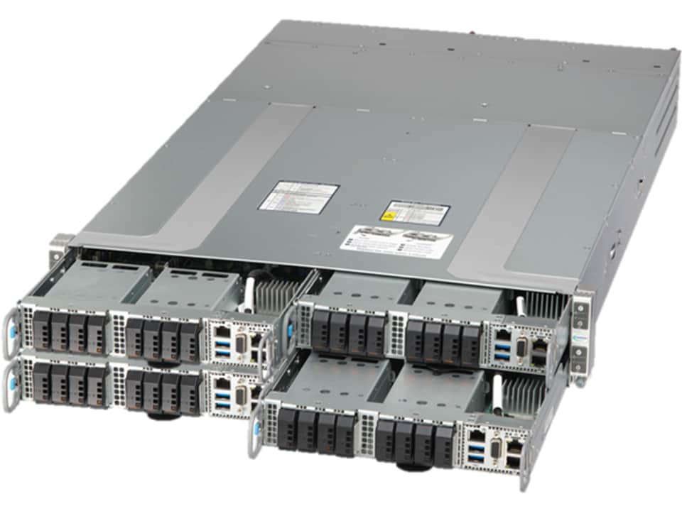 Сервер GrandTwin Supermicro SYS-212GT-HNF 2U — фото 1