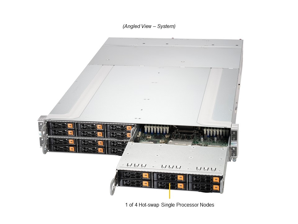 Сервер GrandTwin Supermicro SYS-212GT-HNR 2U — фото 2