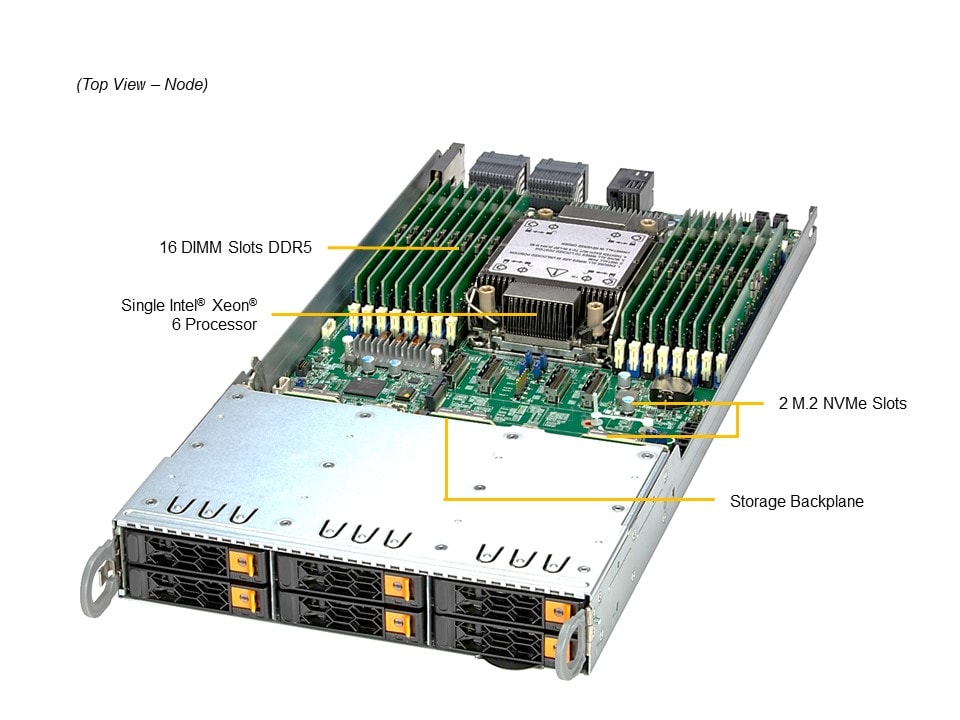 Сервер GrandTwin Supermicro SYS-212GT-HNR 2U — фото 3