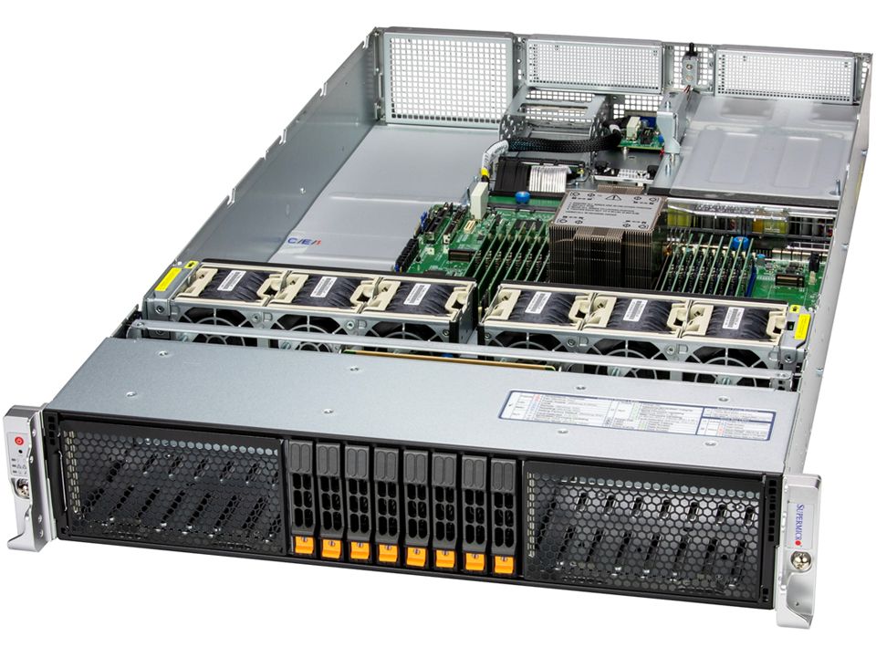 Сервер Supermicro 2U Hyper SuperServer (SYS-212H-TN) — фото 1
