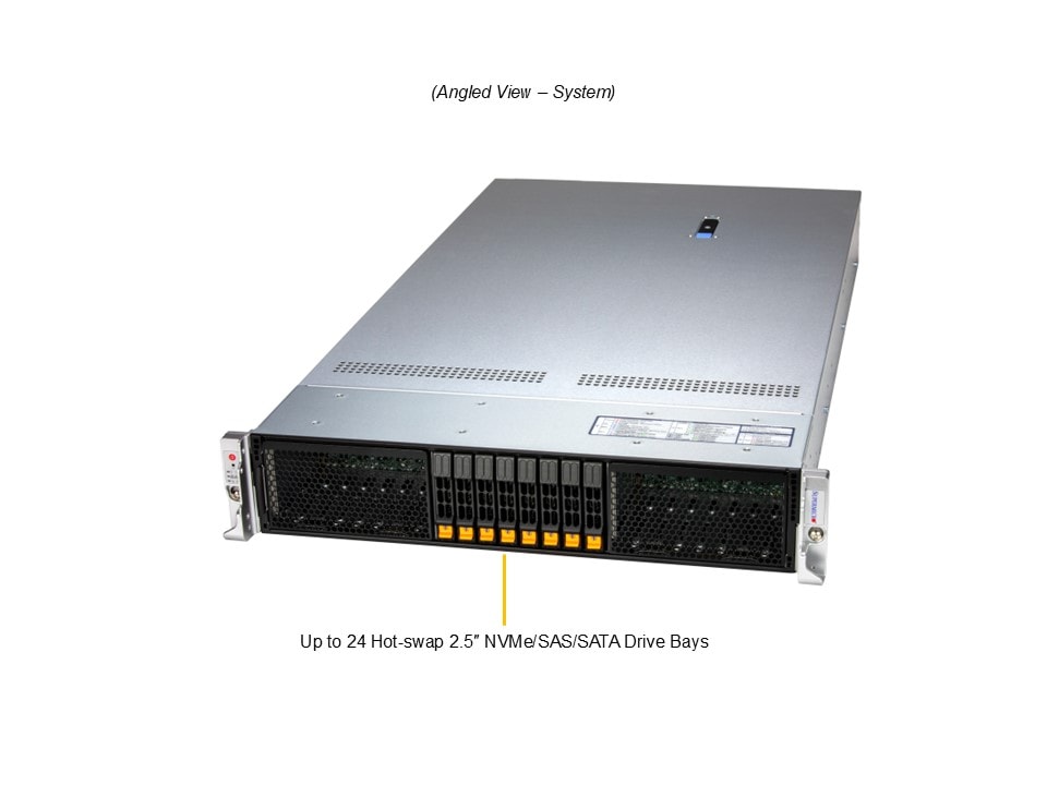 Сервер Supermicro 2U Hyper SuperServer (SYS-212HA-TN) — фото 3
