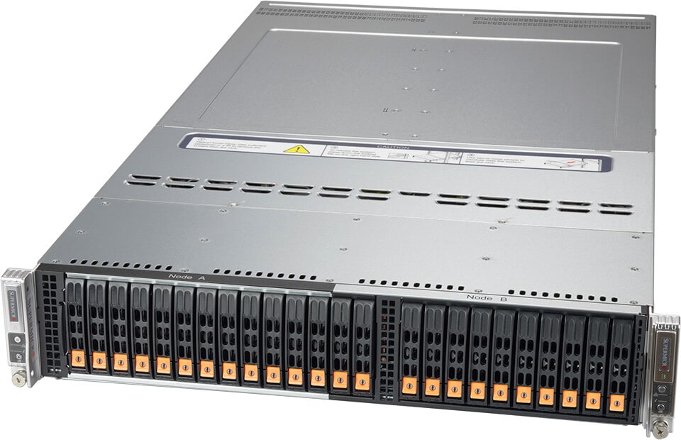 Сервер BigTwin Supermicro SYS-220BT-DNC8R 2U — фото 1