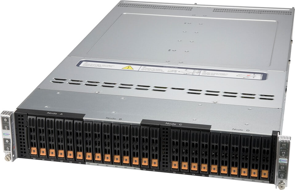 Сервер BigTwin Supermicro SYS-220BT-HNTR 2U — фото 1