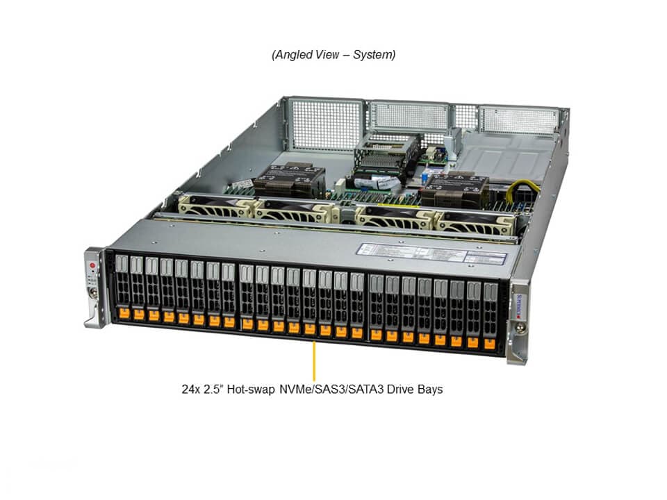 Сервер Hyper Supermicro SYS-220H-TN24R 2U — фото 2