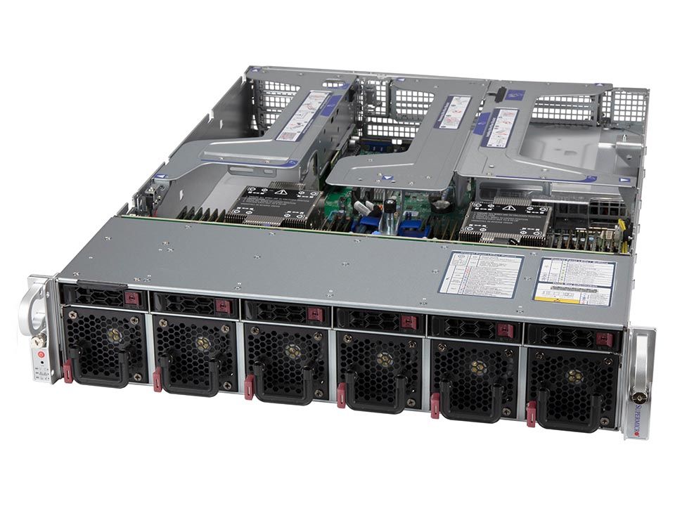 Сервер Supermicro 2U Ultra SuperServer (SYS-220U-MTNR) — фото 1