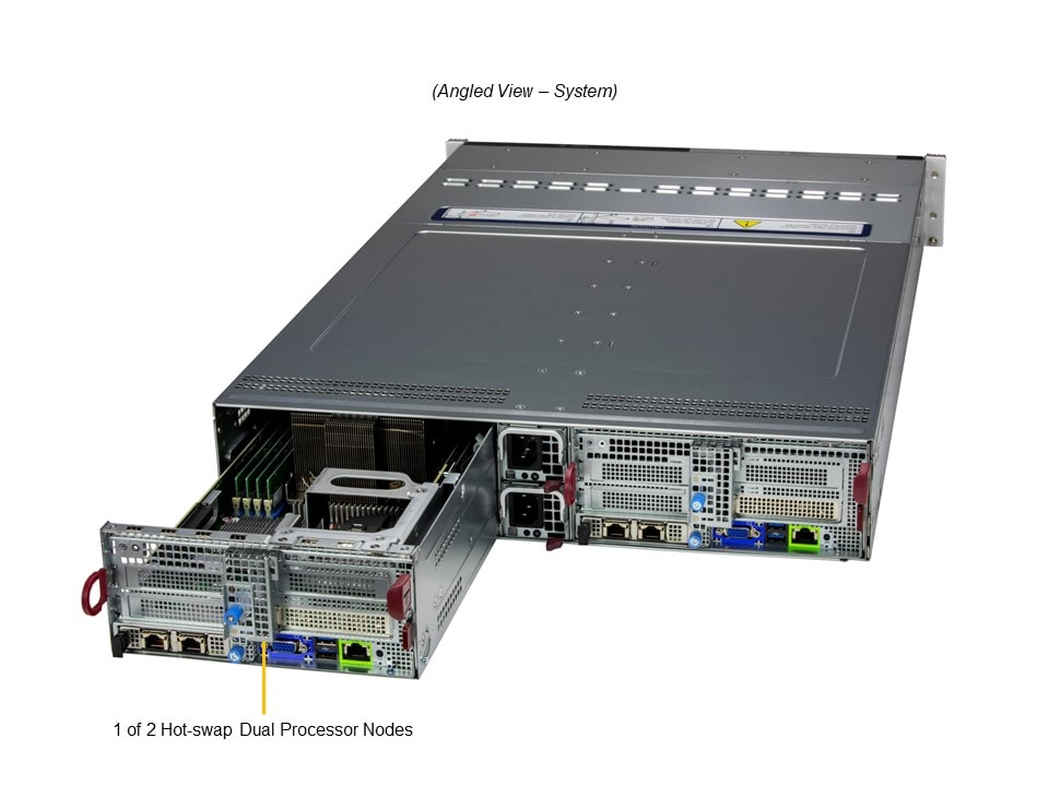 Сервер BigTwin Supermicro SYS-221BT-DNC8R 2U — фото 2