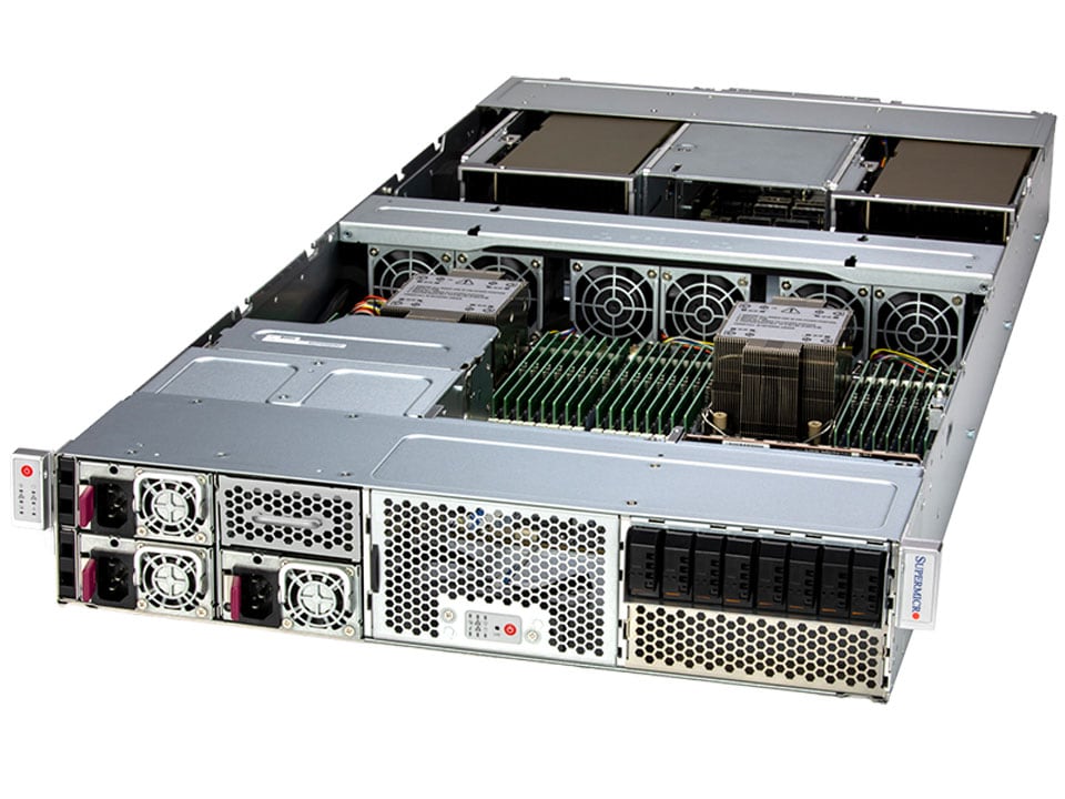 GPU-сервер GPU-сервер Supermicro SYS-221GE-NR 2U — фото 1