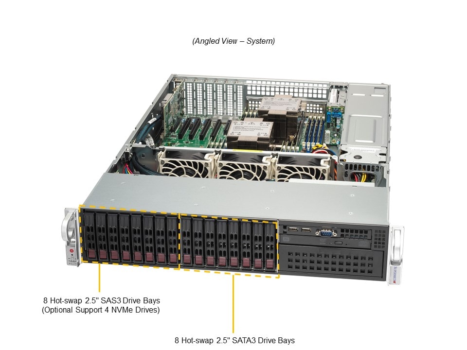Сервер Mainstream Supermicro SYS-221P-C9RT 2U — фото 2
