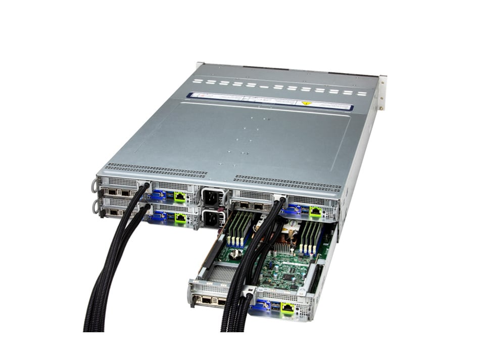 Сервер BigTwin Supermicro SYS-222BT-HNR-LCC 2U — фото 1