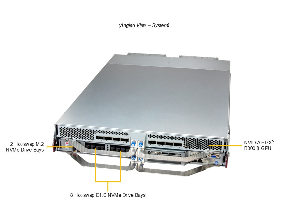 GPU-сервер GPU-сервер Supermicro SYS-222GS-NB3OT-ALC — фото 2