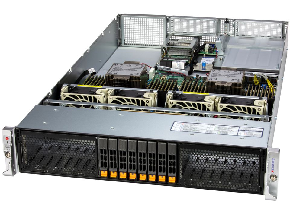Сервер Supermicro 2U Hyper SuperServer (SYS-222H-TN) — фото 1