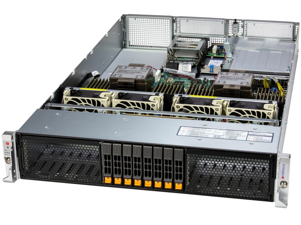 Сервер Supermicro 2U Hyper SuperServer (SYS-222H-TN) — фото 2