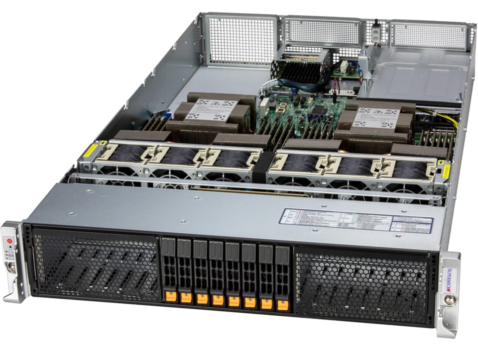 Сервер Supermicro 2U Hyper SYS-222HA-TN, 2x Xeon 6900, 24 DDR5, до 24 отсеков — фото 2