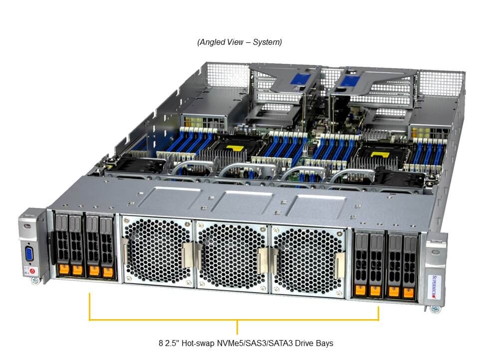 Сервер Supermicro SYS-241H-TNRTTP 2U — фото 2