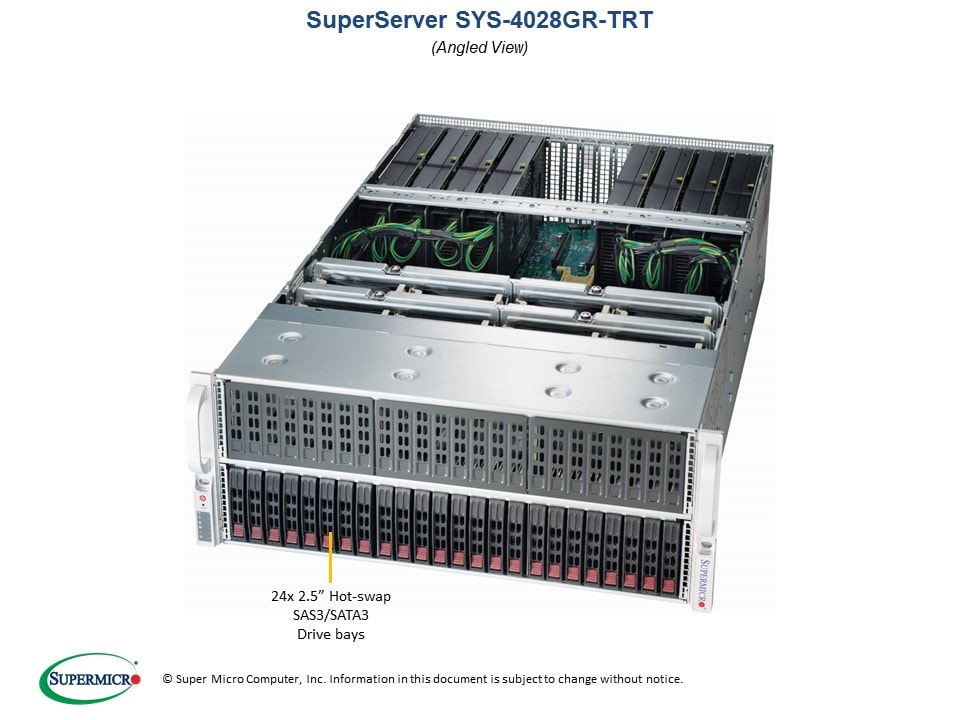 Сервер SuperMicro SYS-4028GR-TRT X10DRG-OT+; 418GTS-R3200 — фото 2