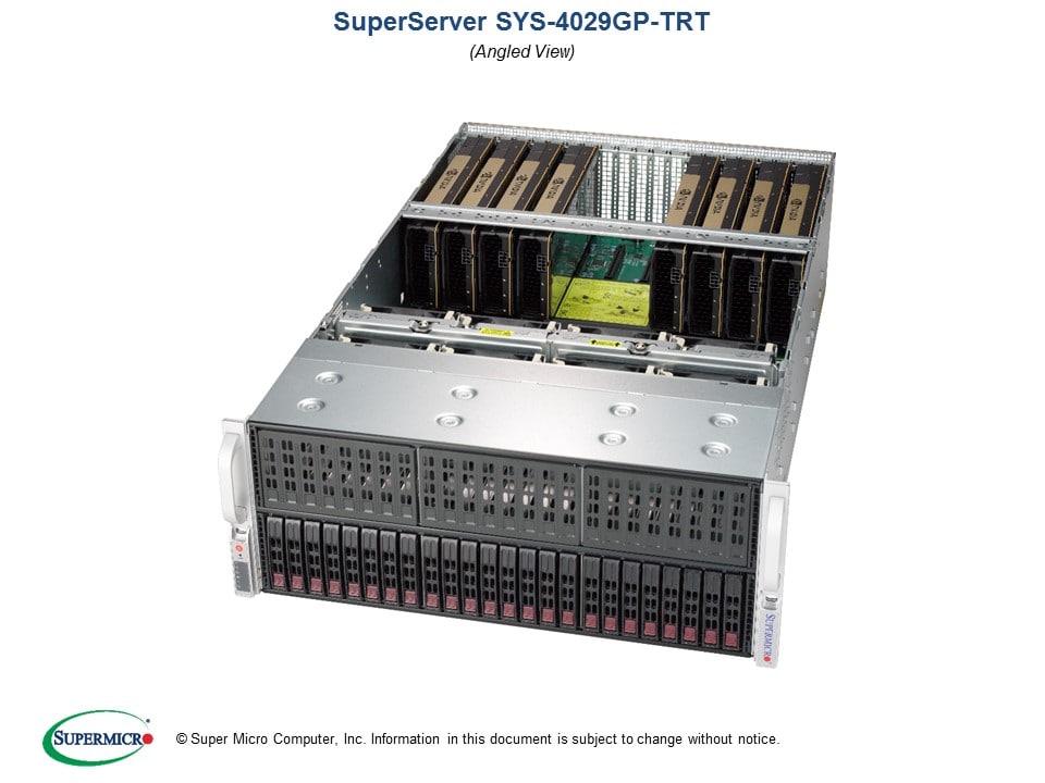 Сервер Supermicro SYS-4029GP-TRT 4U — фото 2